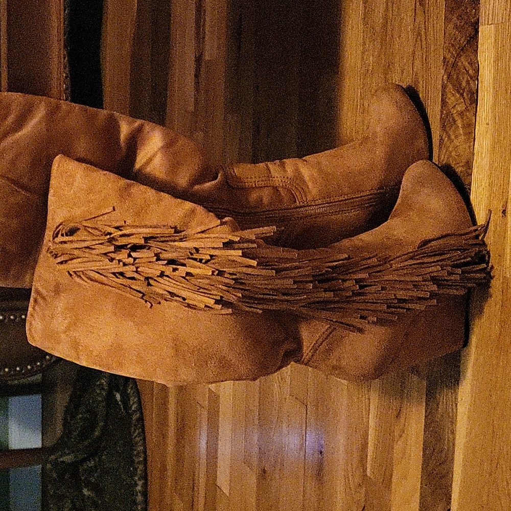 Western Fringe Boots